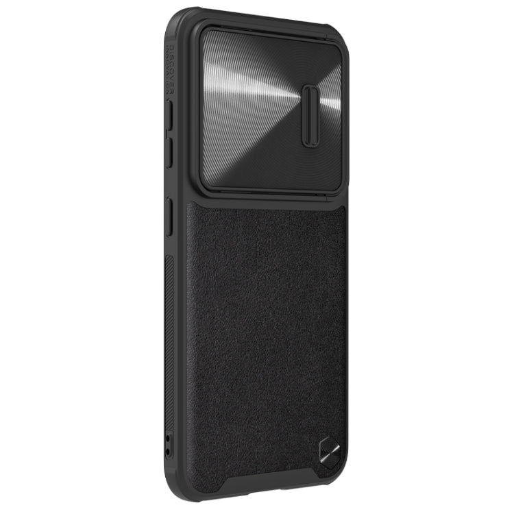 Nillkin CamShield Leather S Black Case - For Samsung Galaxy S23 - mosaccessories