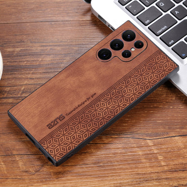 AZNS 3D Embossed Skin Feel Phone Case - For Samsung Galaxy S23 Ultra - mosaccessories