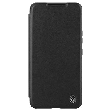 Nillkin Qin Pro Leather + Cloth Flip Case - For Samsung Galaxy S23 - mosaccessories