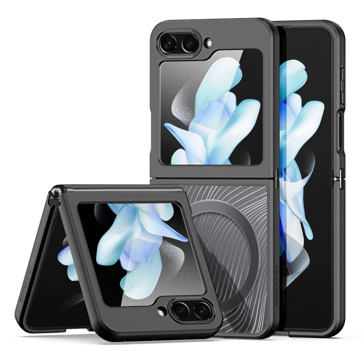 Dux Ducis Aimo Series TPU + PC MagSafe Frosted Feel Black Phone Case - For Samsung Galaxy Z Flip5 - MosAccessories.co.uk