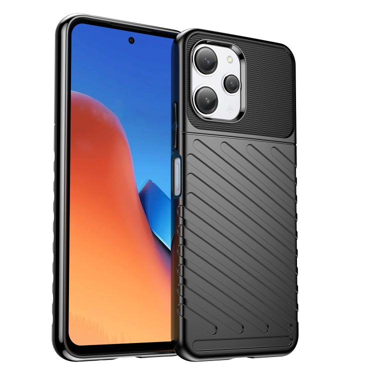 Thunderbolt Shockproof TPU Protective Soft Phone Case - For Xiaomi Redmi 12 - mosaccessories