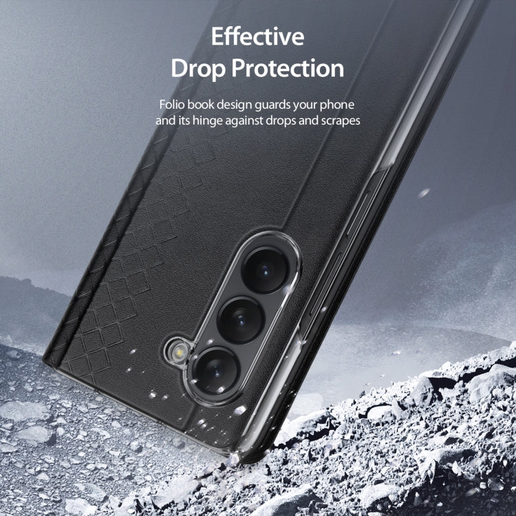 Dux Ducis Bril Series PU + TPU Phone Case - For Samsung Galaxy Z Fold5 - MosAccessories.co.uk