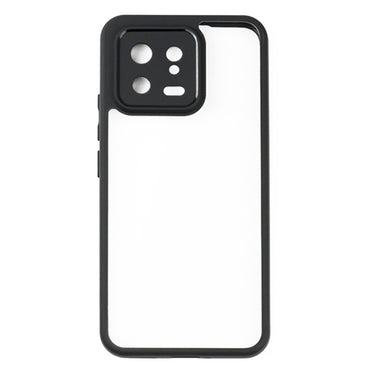 Frosted TPU + Clear PC Black Case - For Xiaomi 13 - mosaccessories