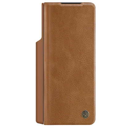 Nillkin QIN Series Pro Leather Phone Case - For Samsung Galaxy Z Fold5 - MosAccessories.co.uk