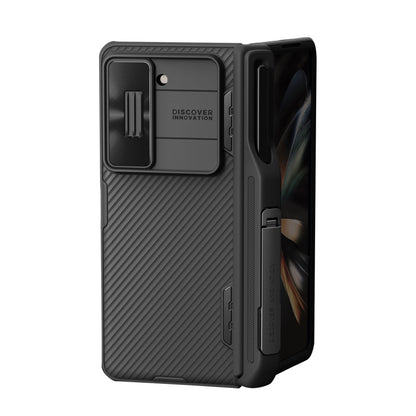 Nillkin Black Mirror Series CamShield PC Phone Case with Pen Slot - For Samsung Galaxy Z Fold5 - MosAccessories.co.uk