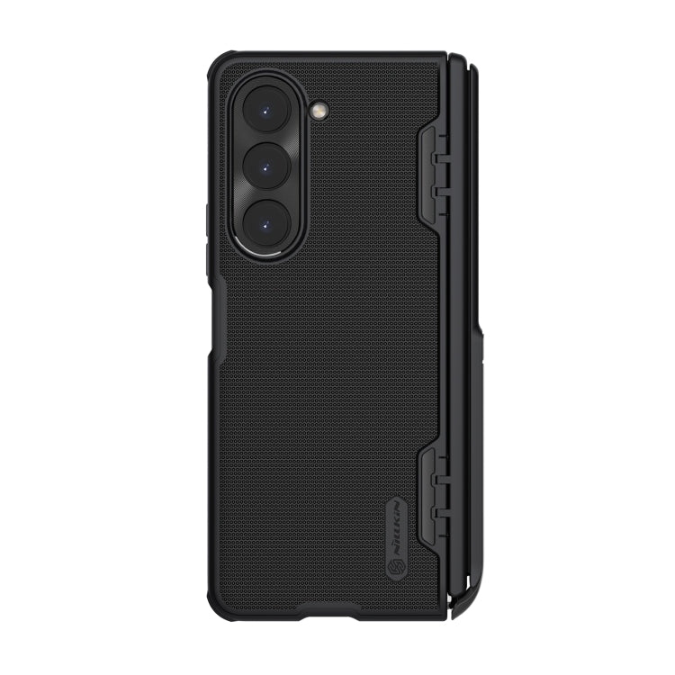 Nillkin Super Frosted Fold PC + TPU Phone Case with Holder - For Samsung Galaxy Z Fold5 - MosAccessories.co.uk