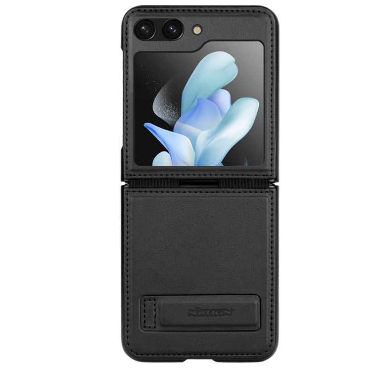 Nillkin Qin Series Leather Case - For Samsung Galaxy Z Flip5 - mosaccessories
