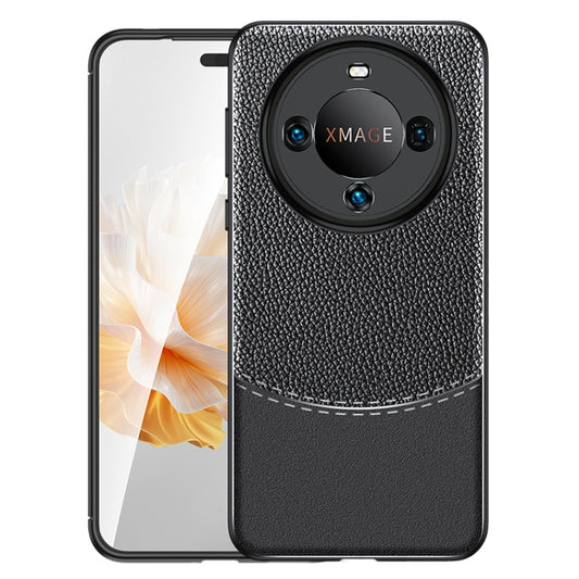 Litchi Texture TPU Shockproof Phone Case - For Huawei Mate 60 Pro - mosaccessories
