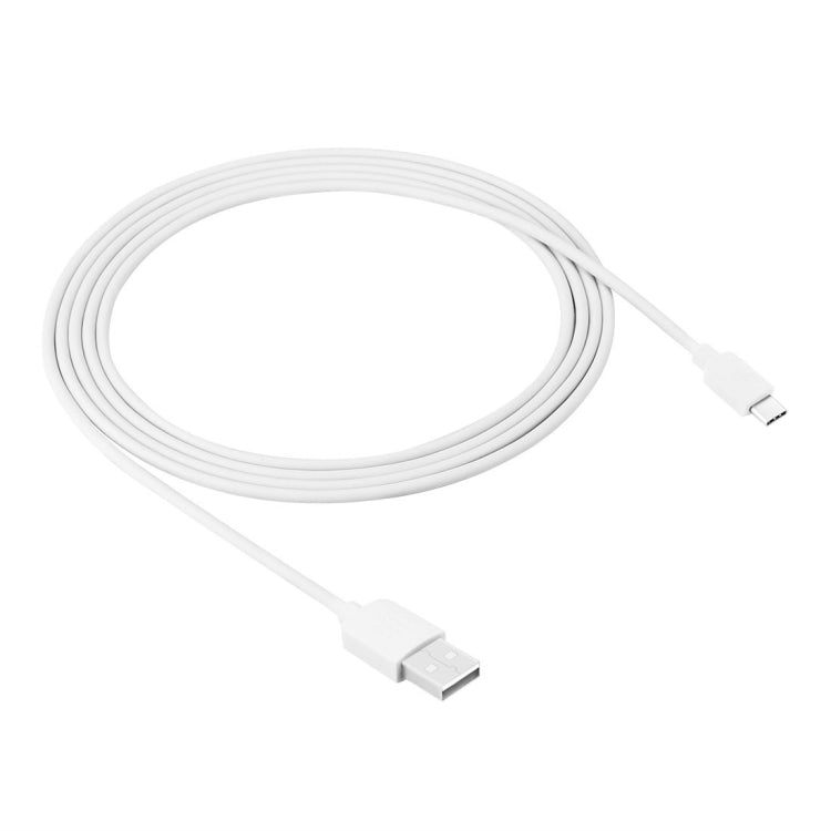 Haweel USB-C / Type-C to USB 2.0 White Data & Charging Cable - 3m - mosaccessories