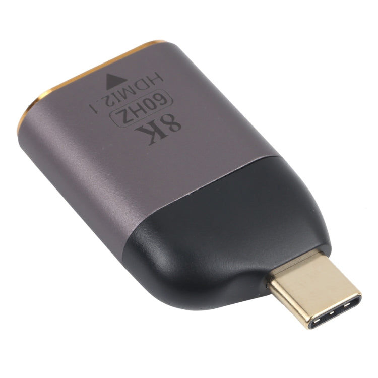 8K 60Hz HDMI Female to USB-C Male Adapter - mosaccessories