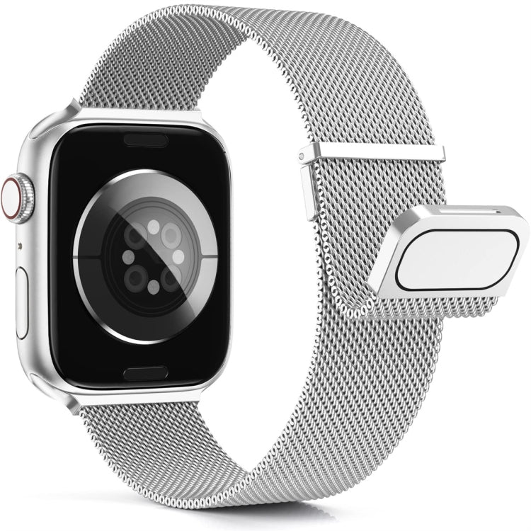 Milan Double Magnetic Steel Mesh Watch Band - For Apple Watch 8 (41mm) - mosaccessories