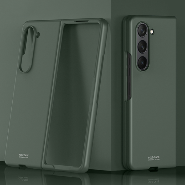 Skin Feel Shockproof PC Protective Phone Case - For Samsung Galaxy Z Fold5 - mosaccessories