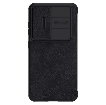 Nillkin Qin Pro Series Leather Flip Case - For Samsung Galaxy S23 - mosaccessories