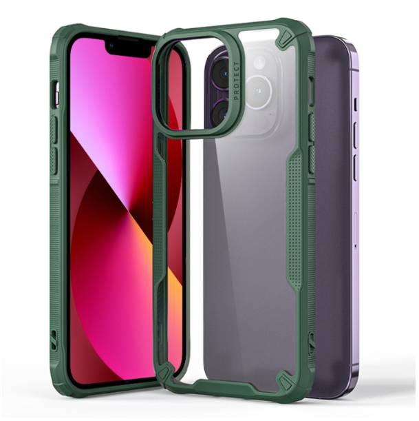 Four-corner Glossy Shockproof Phone Case - For iPhone 13 - mosaccessories