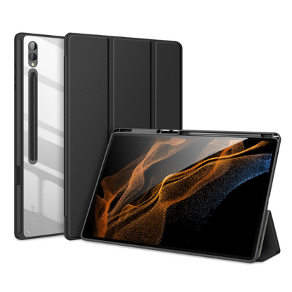 Dux Ducis Toby Series Tri-Fold Smart Tablet Case - For Samsung Galaxy Tab S9 Ultra - mosaccessories