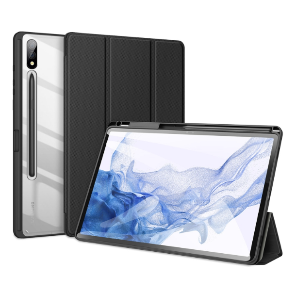 Dux Ducis Toby Series Tri-Fold Smart Tablet Case - For Samsung Galaxy Tab S9+ - mosaccessories