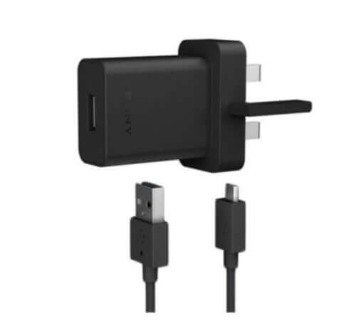 Sony UCH20 Black Mains Charger + EC803 Cable - mosaccessories