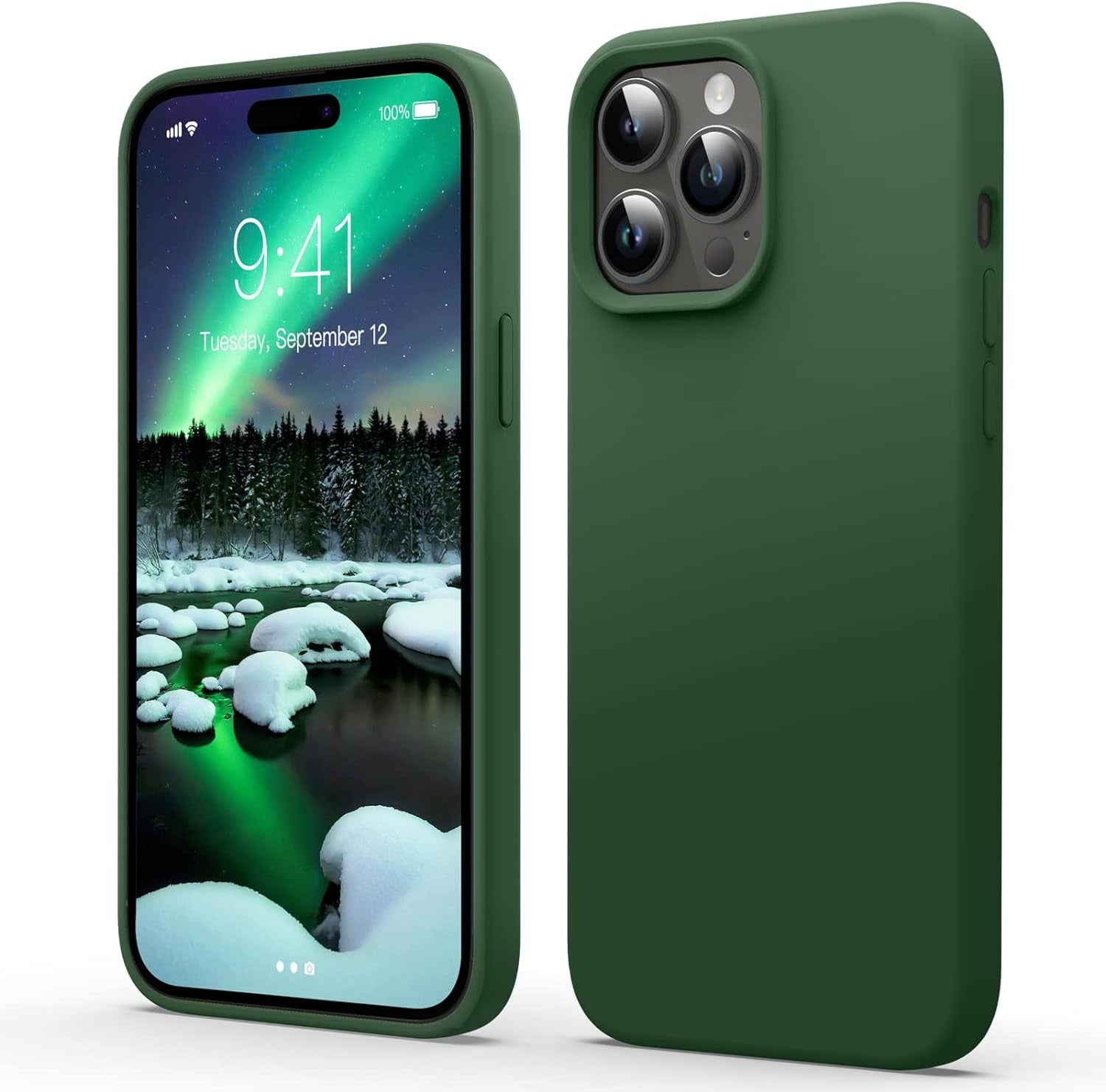 Flyzoo Liquid Silicone Shockproof Case - For iPhone 14 Pro - mosaccessories