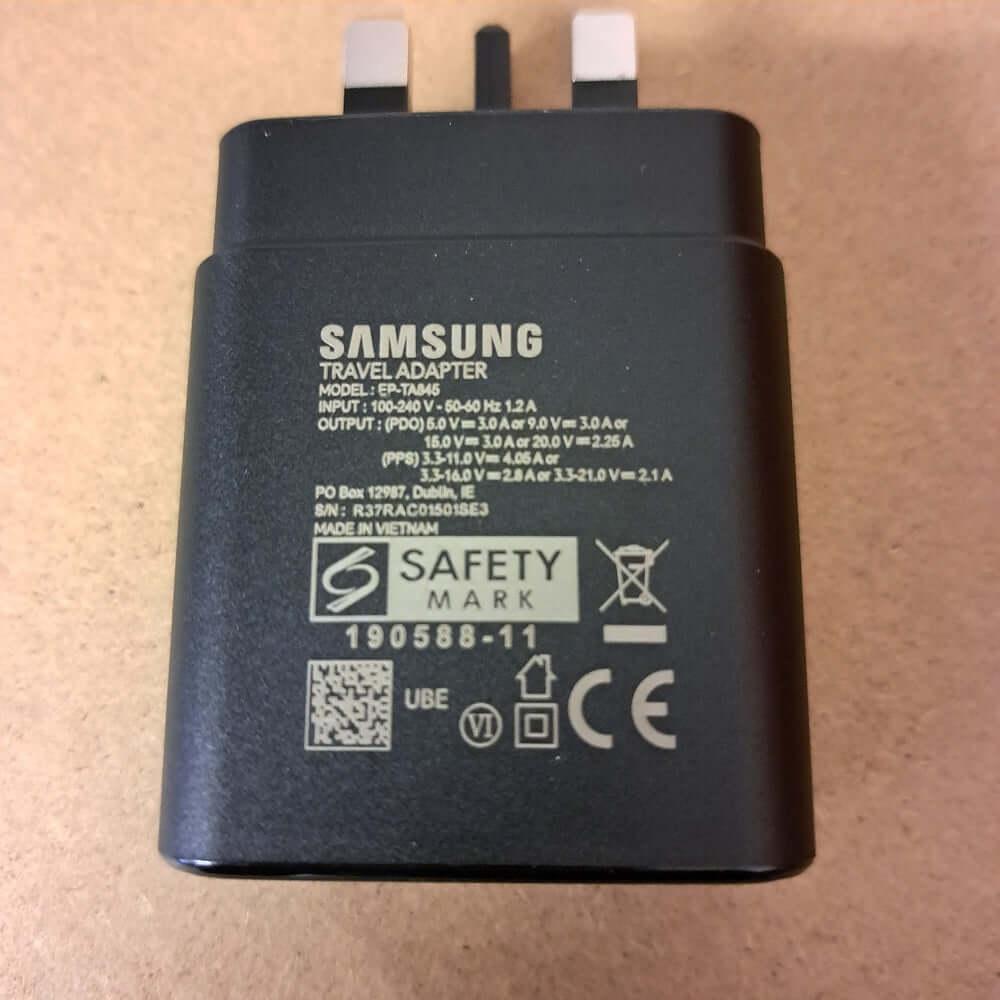 Samsung 45W USB-C Super Fast Charging Mains Adapter - mosaccessories