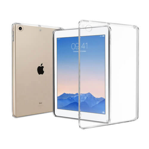 Soft TPU Gel Clear Case - For Apple iPad 9.7 (2017/18) - mosaccessories