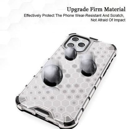 Shockproof Honeycomb Armour Phone Case - For iPhone 13 Pro Max - mosaccessories