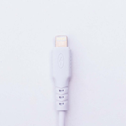 GK Telecom White 8-Pin to USB Cable - 1m - mosaccessories