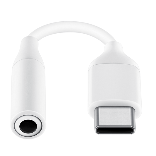 Samsung USB-C to 3.5mm Jack Adapter - White (For Samsung only) - mosaccessories